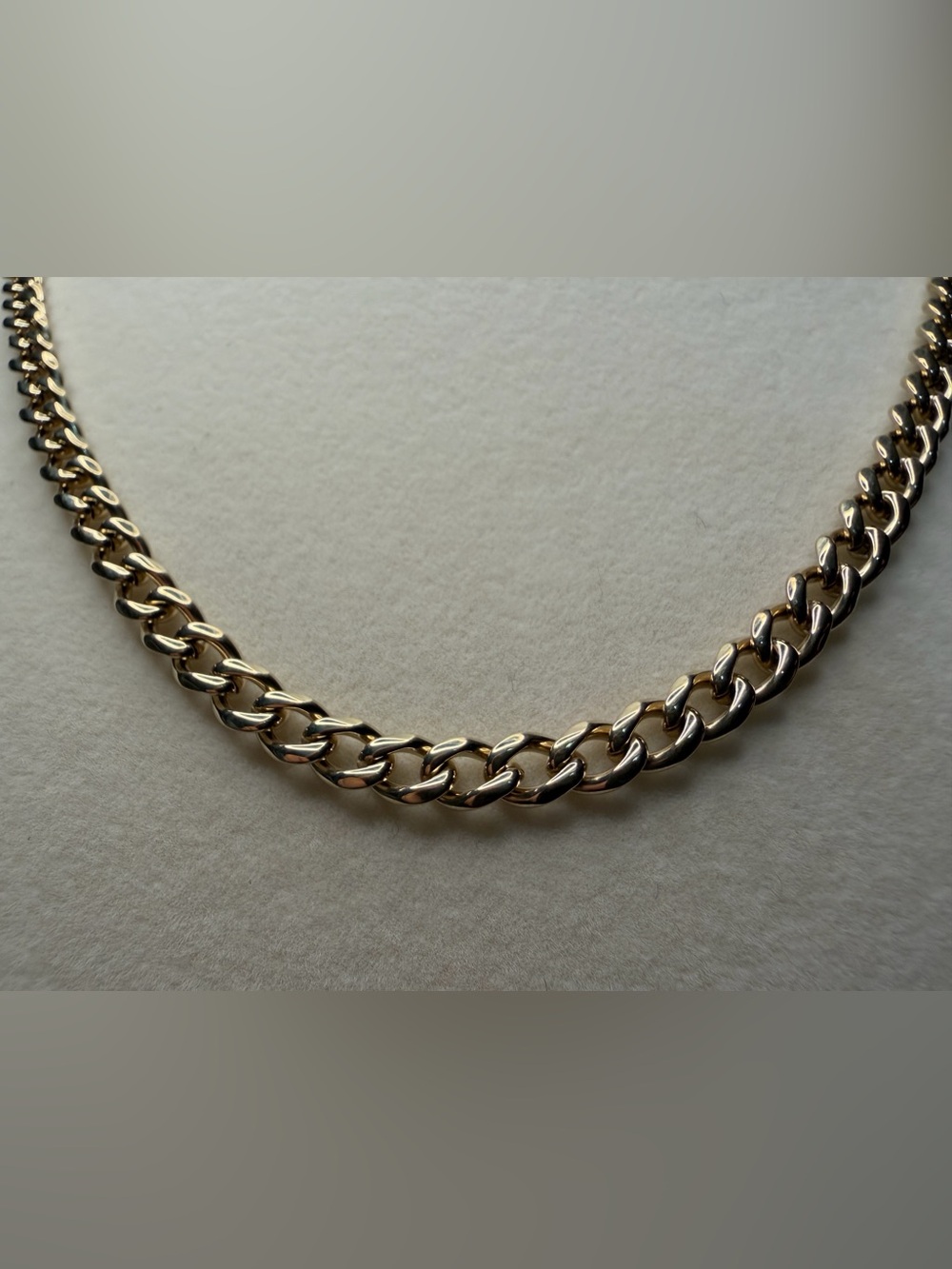Cuban 24in 5MM 14K premium plated necklace brand new very nice piece